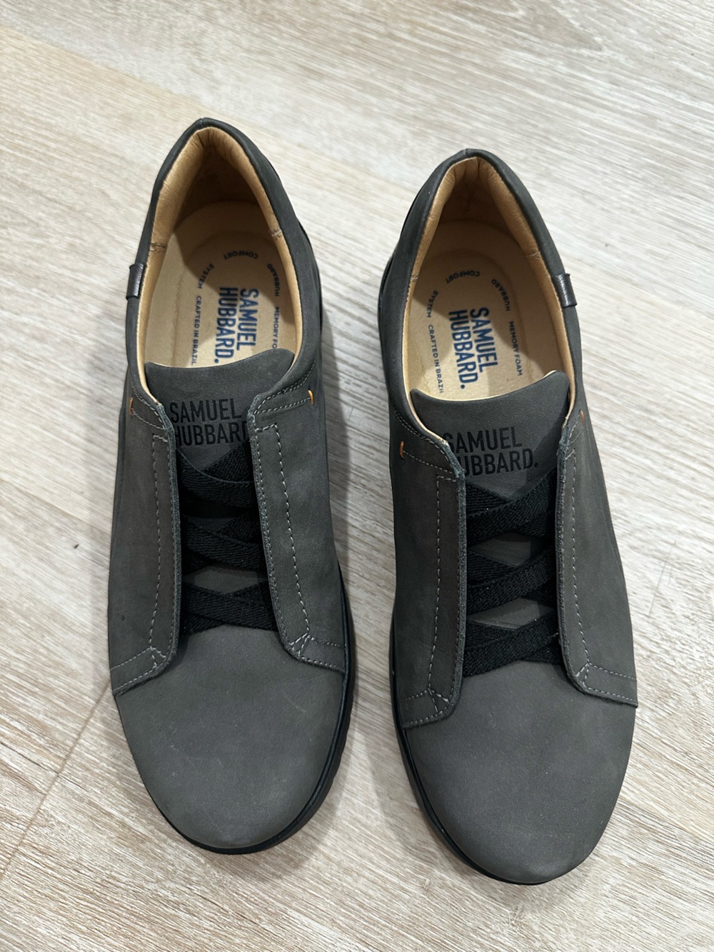 Samuel Hubbard Leather Featherlight Grey Casual Shoes - Women’s Size 7